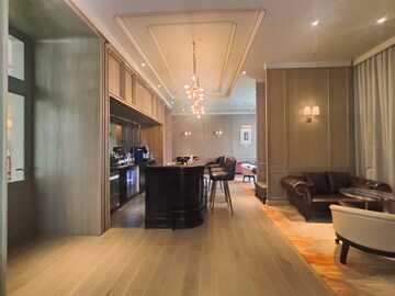 Living Room in 4 BHK Apartment at Bhartiya Leela Residences, Thanisandra Main Road – for Sale