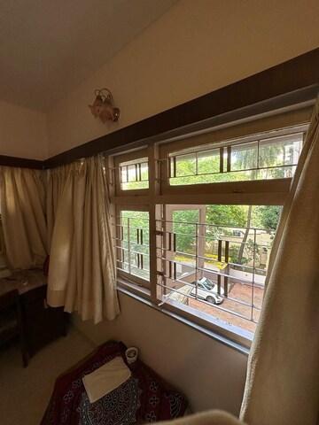 Balcony in 3 BHK Apartment at Green Gate Apartment, Bandra West – for Rent