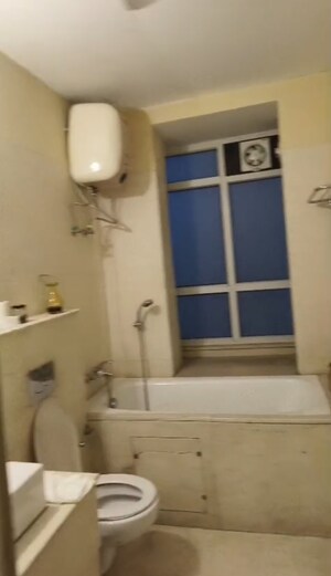 Bathroom in 3 BHK Apartment at Emaar MGF The Palm Drive Villas, Sector 66 – for Rent