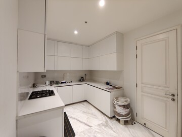 Kitchen in 4 BHK Apartment at Bhartiya Leela Residences, Thanisandra Main Road – for Rent