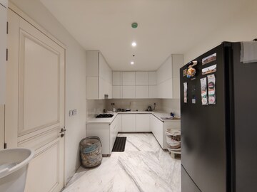 Bathroom in 4 BHK Apartment at Bhartiya Leela Residences, Thanisandra Main Road – for Rent