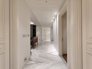 Building Lobby in 4 BHK Apartment at Bhartiya Leela Residences, Thanisandra Main Road – for Rent