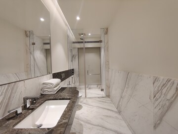 Attached Bathroom in 2 BHK Apartment at Bhartiya Leela Residences, Thanisandra Main Road – for Rent