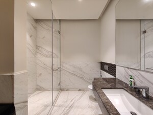 Staircase in 2 BHK Apartment at Bhartiya Leela Residences, Thanisandra Main Road – for Rent