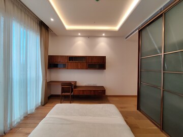 Bedroom in 2 BHK Apartment at Bhartiya Leela Residences, Thanisandra Main Road – for Rent