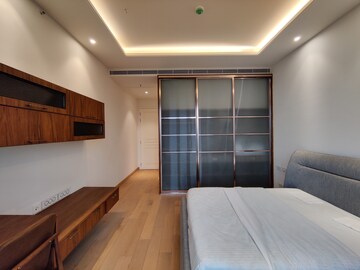 Kitchen in 2 BHK Apartment at Bhartiya Leela Residences, Thanisandra Main Road – for Rent