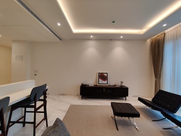 Living Room in 2 BHK Apartment at Bhartiya Leela Residences, Thanisandra Main Road – for Rent