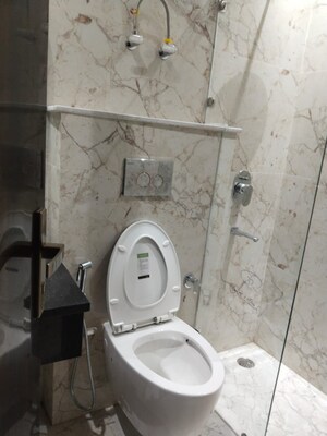 Bathroom in 3 BHK Builder Floor at Ansal Plaza Sector-23, Sector 23 – for Rent