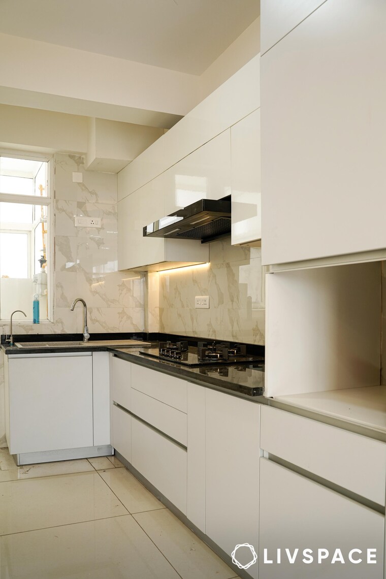 Kitchen, puri-aman-vilas 3.5 Bedroom 2280 Sq.Ft. Villa In Sector 89 Faridabad 9585221