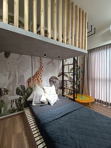 Bedroom in 4 BHK Apartment at SNN Clermont, Hebbal – for Rent