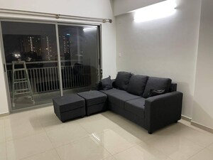 Living Room in 3 BHK Apartment at Patel Smondoville, Electronic City – for Rent