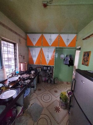 Kitchen in 1 BHK Apartment at Eklavya Colony – for Sale