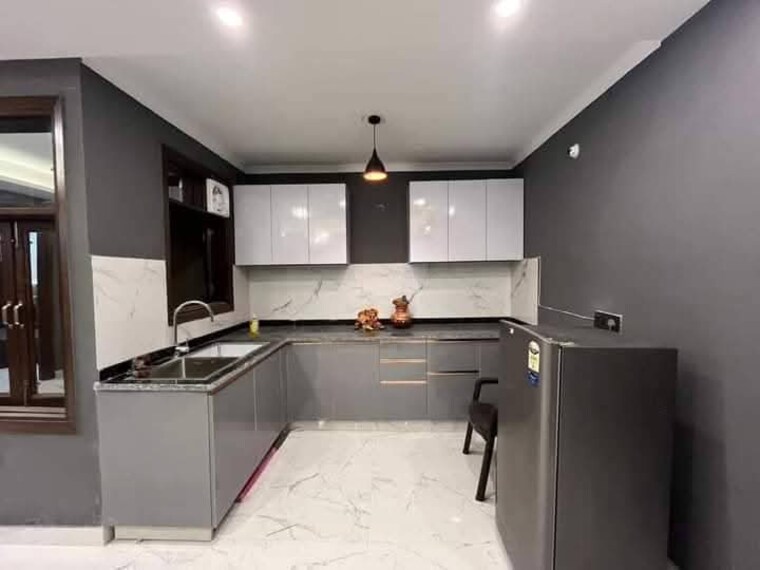 Kitchen, saket 2 Bedroom 1000 Sq.Ft. Builder Floor In Saket Delhi 9585395
