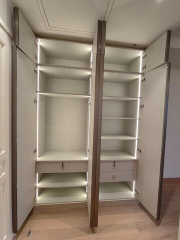 Staircase in 4 BHK Apartment at Bhartiya City Leela Residences, Thanisandra Main Road – for Sale