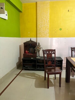 Living Room in 2 BHK Apartment at Chinar Park – for Sale