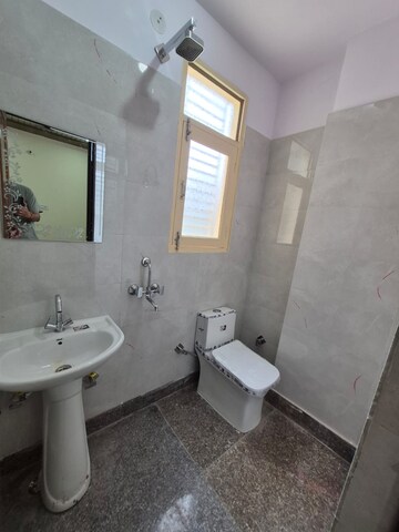 Bathroom in 3 BHK Apartment at Sector 19b Dwarka – for Rent