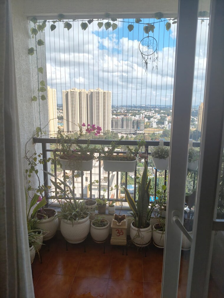 Balcony, vajram-newtown 2 Bedroom 858 Sq.Ft. Apartment In Thanisandra Main Road Bangalore 9585761