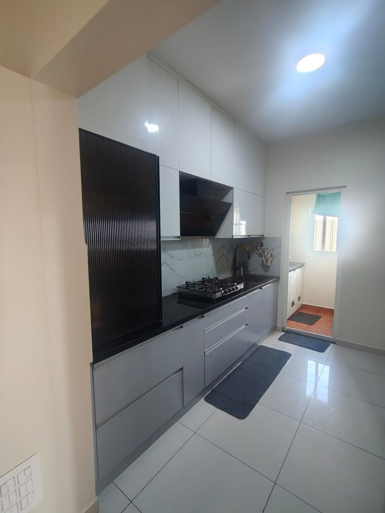 Kitchen, vajram-newtown 2 Bedroom 858 Sq.Ft. Apartment In Thanisandra Main Road Bangalore 9585761
