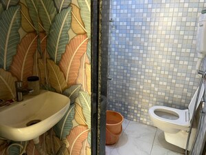 Bathroom in 1 BHK Apartment at Ameya CHS Seawoods, Seawoods Sector 44 – for Sale