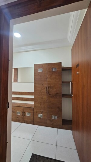 Bathroom in 3 BHK Apartment at Salarpuria Sattva East Crest, Old Madras Road – for Rent