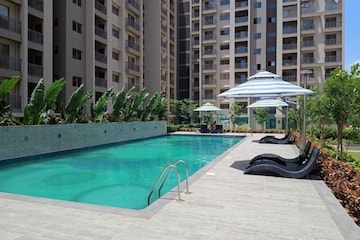 Swimming Pool in 3 BHK Apartment at Goyal Orchid Piccadilly, Thanisandra Main Road – for Rent