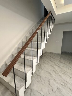 Staircase in 4 BHK Independent House at DLF Silver Oaks, Sector 26 – for Rent