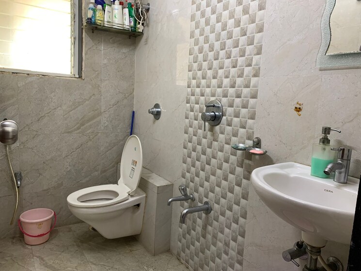 Bathroom, cosmos-orchid 1 Bedroom 450 Sq.Ft. Apartment In Ghodbunder Road Thane 9585809