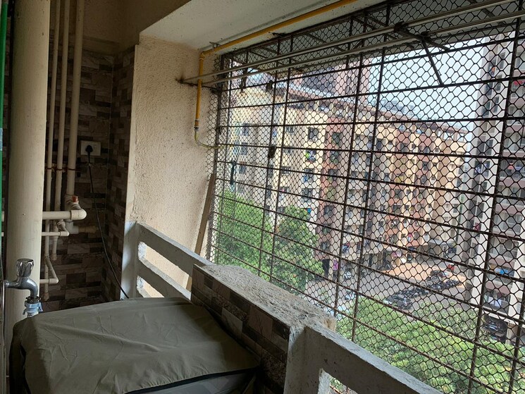 Balcony, cosmos-orchid 1 Bedroom 450 Sq.Ft. Apartment In Ghodbunder Road Thane 9585809