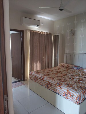 Bedroom in 2 BHK Apartment at Vajram Newtown, Thanisandra Main Road – for Rent