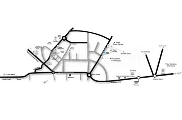 4 BHK Apartment – Map Location View at Vipul Greens, Sector 48 - for Sale