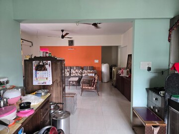 Living Room in 2 BHK Apartment at Kothrud – for Rent