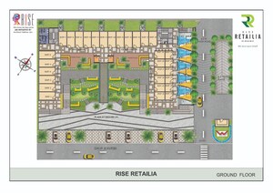 Master Plan in  Shop at Rise Retailia, Sector 1 Greater Noida – for Sale
