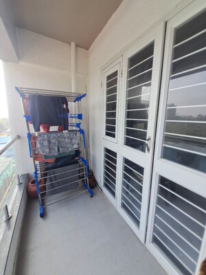 Balcony in 1 BHK Apartment at Koregaon Park Annexe – for Rent