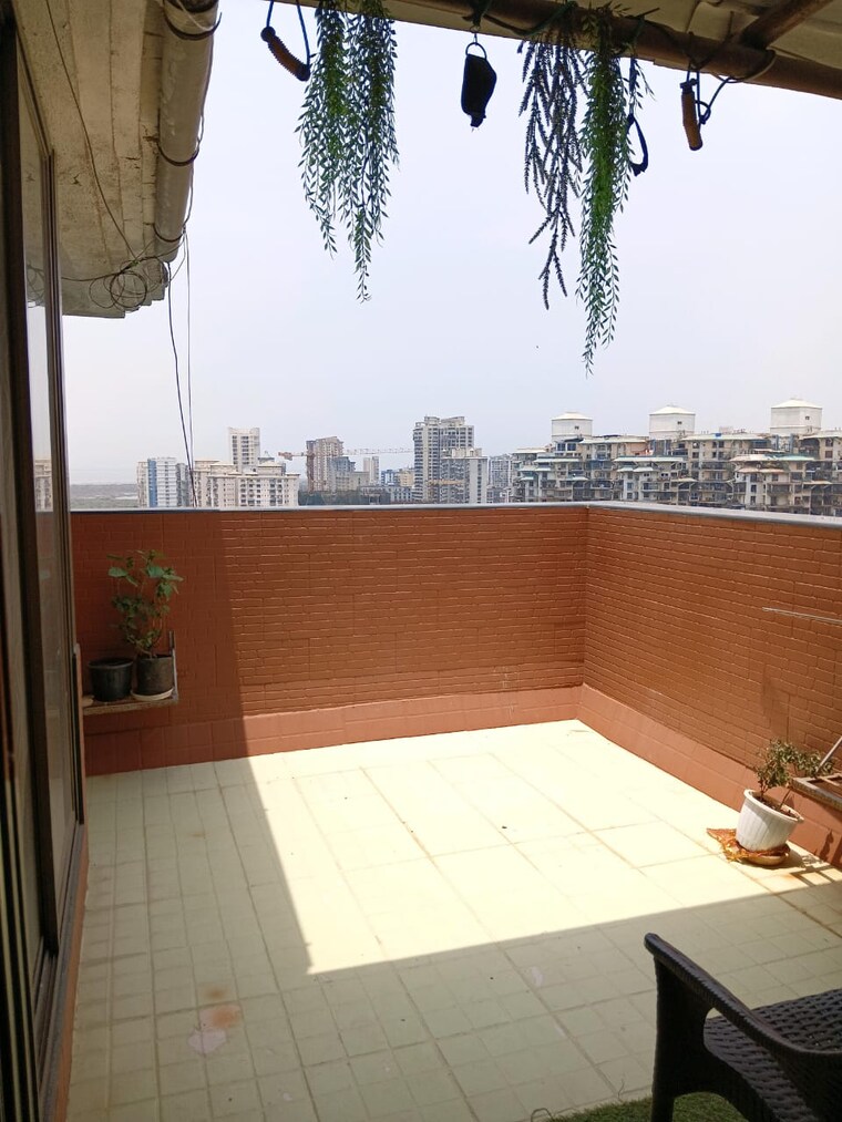 Balcony, nri-complex-phase-2 3 Bedroom 1800 Sq.Ft. Apartment In Seawoods Navi Mumbai 9586237