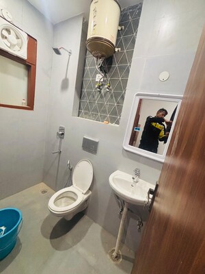 Master Bedroom in 1 RK Penthouse at Saurabh Niwas, Sector 40 – for Rent