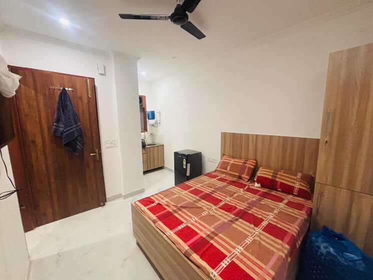 Bedroom, saurabh-niwas 1 RK 250 Sq.Ft. Penthouse In Sector 40 Gurgaon 9586506