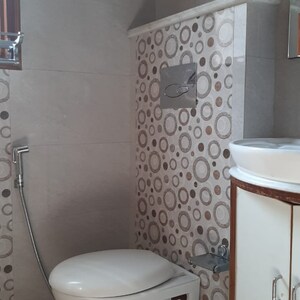 Bathroom in 2 BHK Builder Floor at Lajpat Nagar I – for Rent