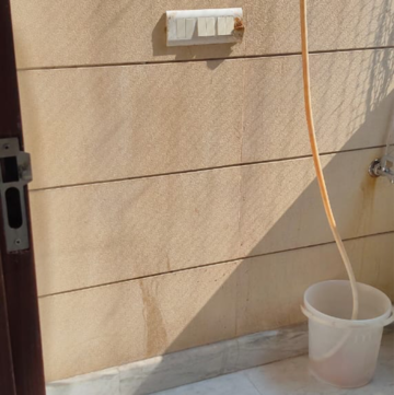 Bathroom in 2 BHK Builder Floor at Lajpat Nagar I – for Rent