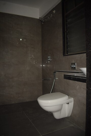 Bathroom in 1 BHK Apartment at Kothari Tingre The Rose, Dhanori – for Rent