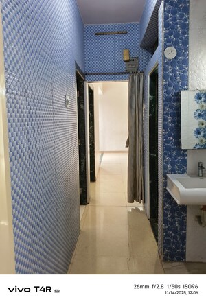 Bathroom in 2 BHK Apartment at Aditya CHS Kharghar, Kharghar Sector 12 – for Rent