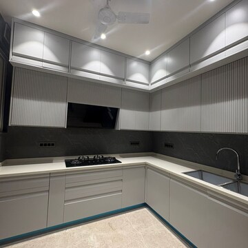 Kitchen in 3 BHK Builder Floor at Lajpat Nagar – for Rent