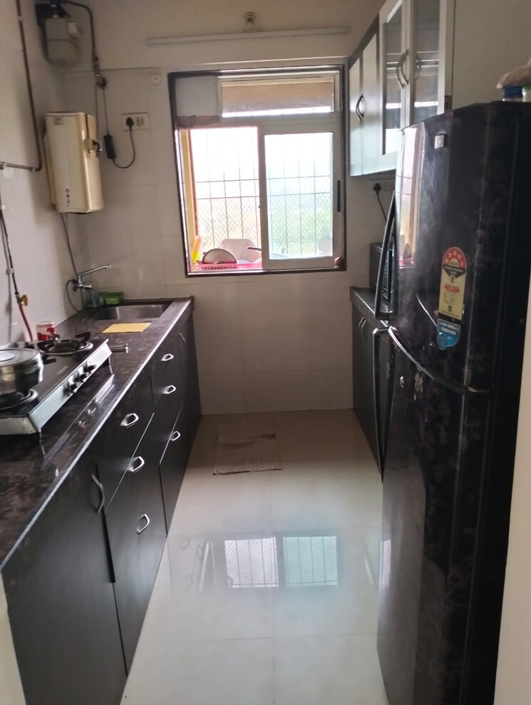 Kitchen, vihang-hills 2 Bedroom 650 Sq.Ft. Apartment In Ghodbunder Road Thane 9586665