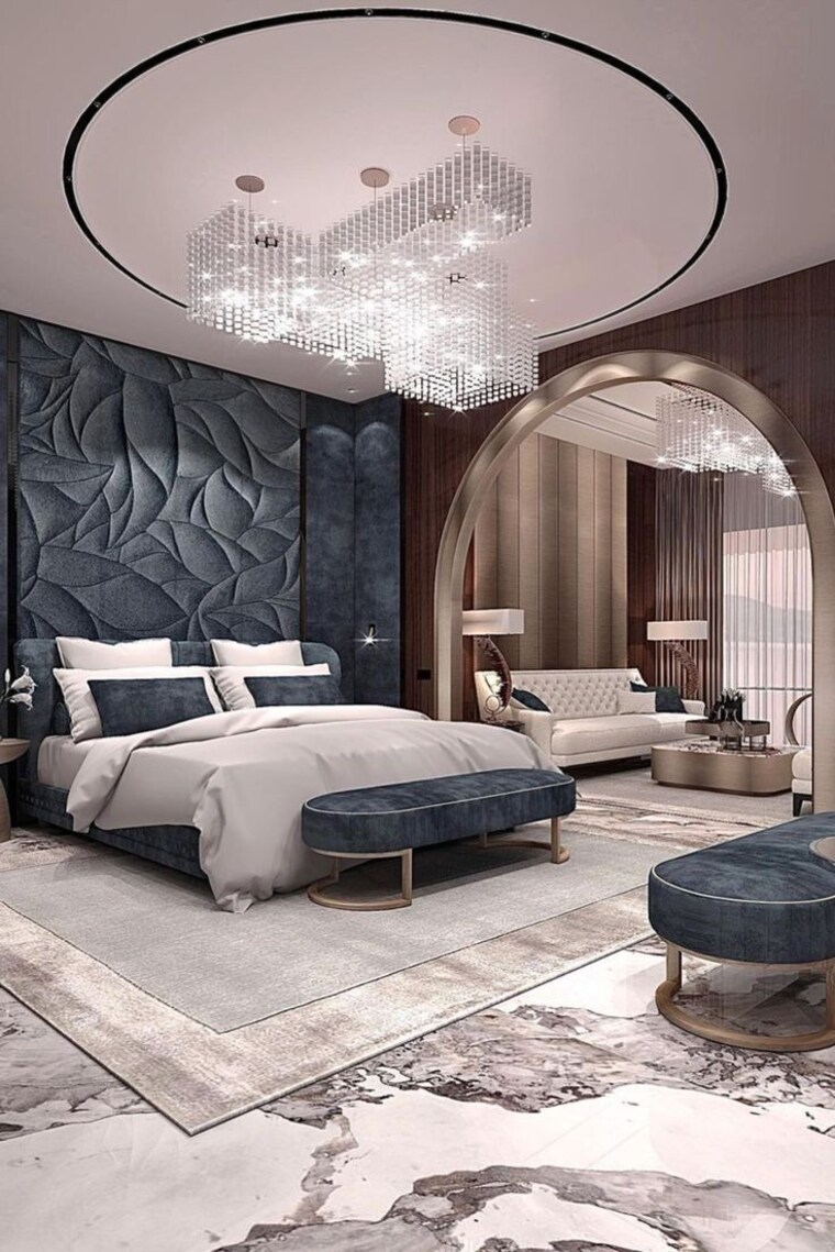 Bedroom, smart-world-gems 3 Bedroom 1423 Sq.Ft. Apartment In Sector 89 Gurgaon 9586710