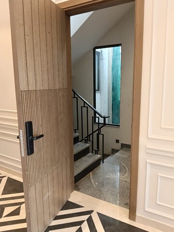 Staircase in 3 BHK Builder Floor at East of Kailash Block-B RWA, East Of Kailash – for Sale