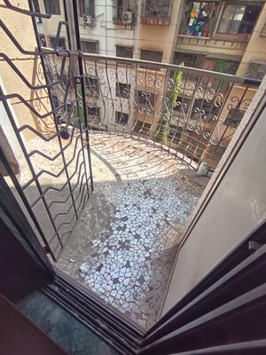 Balcony in 1 BHK Apartment at Tharwani Heritage, Kharghar Sector 7 – for Rent