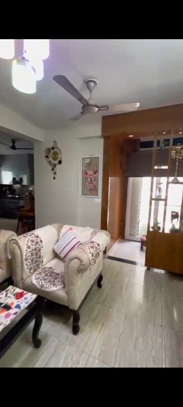 Living Room in 3 BHK Apartment at JKG Palm Resort, Raj Nagar Extension – for Sale