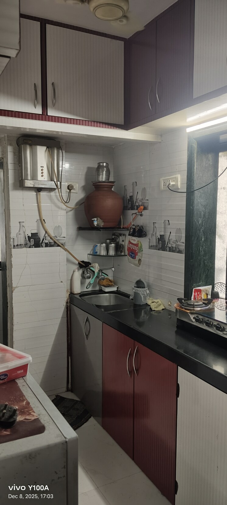 Kitchen, karma-vihar 1 RK 300 Sq.Ft. Apartment In Ghatkopar East Mumbai 9586961