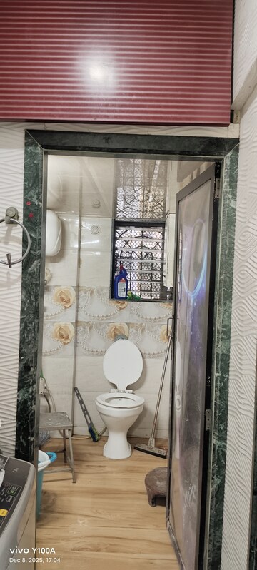 Bathroom in 1 RK Apartment at Karma Vihar, Ghatkopar East – for Rent