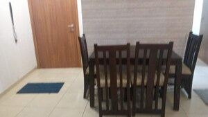 Living Room in 1.5 BHK Apartment at Bhartiya Nikoo Homes, Thanisandra Main Road – for Rent