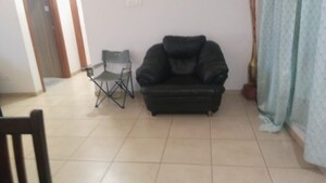 Living Room in 1.5 BHK Apartment at Bhartiya Nikoo Homes, Thanisandra Main Road – for Rent